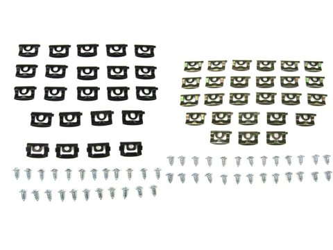 Precision Replacement Parts Windshield Molding Clip Kits MCK-3442-68 1968-1969 Plymouth Barracuda, Kit, and Rear Window