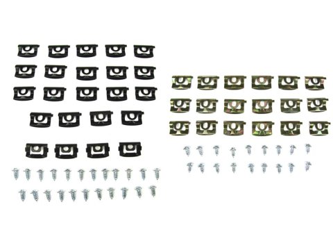 Precision Replacement Parts Windshield Molding Clip Kits MCK-3443-68 1968-1969 Plymouth Barracuda, Fits 2 door coupe models - Kit, and Rear Window