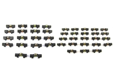 Precision Replacement Parts Windshield Molding Clip Kits MCK-3740-62 1962-1963 Mopar B-Body, Kit, and Rear Window