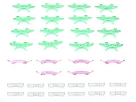 Precision Replacement Parts Windshield Molding Clip Kits PCK-2038-97 1997-2004 Mitsubishi Diamante (4Dr Sedan), Kit, Windshield, 34 Piece Set