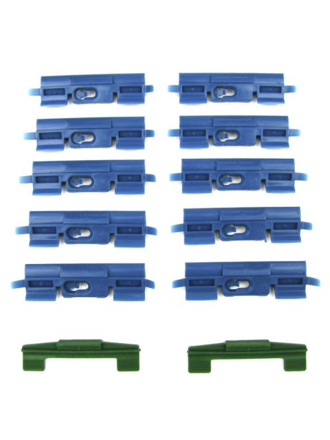 Precision Replacement Parts Windshield Molding Clip Kits PCK-2218-01 2001-2005 Honda Civic (2Dr Coupe), Kit, Windshield, 12 Piece Set