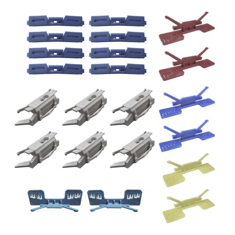 Precision Replacement Parts Windshield Molding Clip Kits PCK-2351-03 2003-2007 Honda Accord (4Dr Sedan), Kit, Windshield, 25 Piece Set