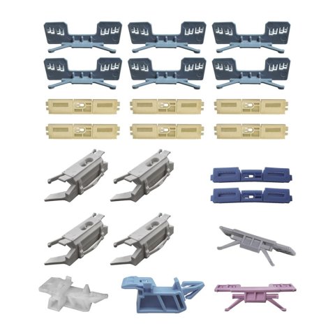 Precision Replacement Parts Windshield Molding Clip Kits PCK-2358-03 2003-2007 Honda Accord (2Dr Coupe), Kit, Windshield, 22 Piece Set
