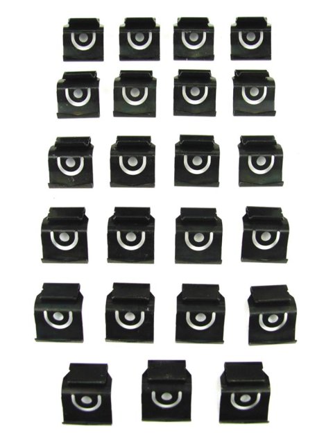 Precision Replacement Parts Rear Window Molding Clip Kits PCK-3128-62 Clips, Clips, 23-Pieces, Chevy, Kit