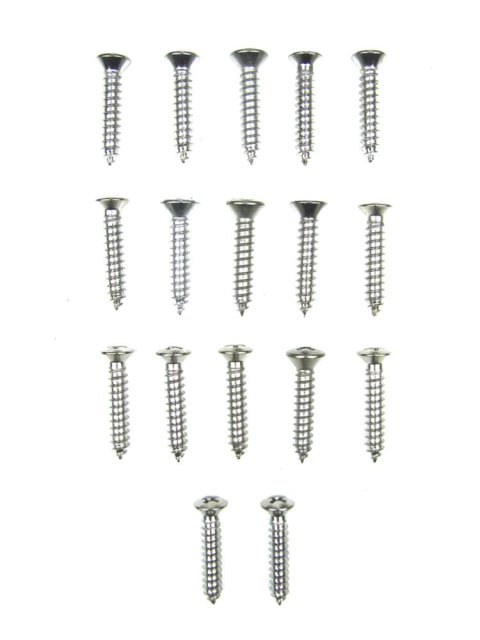Precision Replacement Parts Windshield Molding Clip Kits PCK-3158-63 1963-1963 Mopar B-Body, Kit, Rear Window, 17 Piece Set