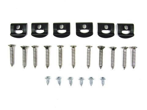 Precision Replacement Parts Windshield Molding Clip Kits PCK-3215-64 1964-1965 Mopar B-Body, Kit, Rear Window, 23 Piece Set