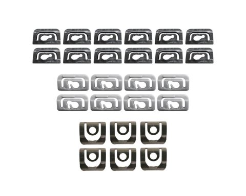 Precision Replacement Parts Windshield Molding Clip Kits PCK-375-78 1978-1981 Toyota Celica, Kit, Windshield, 26 Piece Set