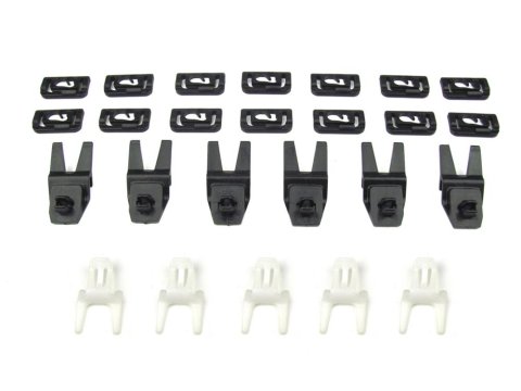 Precision Replacement Parts Windshield Molding Clip Kits PCK-409-80 1980-1983 Toyota Corolla, Kit, Windshield, 25 Piece Set