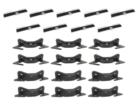 Precision Replacement Parts Windshield Molding Clip Kits PCK-431-82 1982-1985 Toyota Celica (2Dr), Kit, Windshield, 21 Piece Set