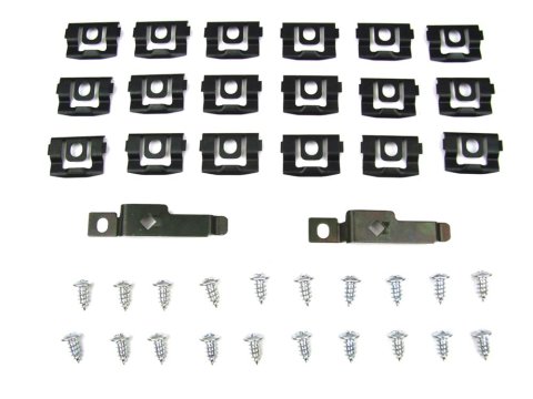 Precision Replacement Parts Windshield Molding Clip Kits PCK-4426-70 1970-1970 Dodge Challenger/Barracuda (2Dr Coupe), Kit, Rear Window, 40 Piece Set