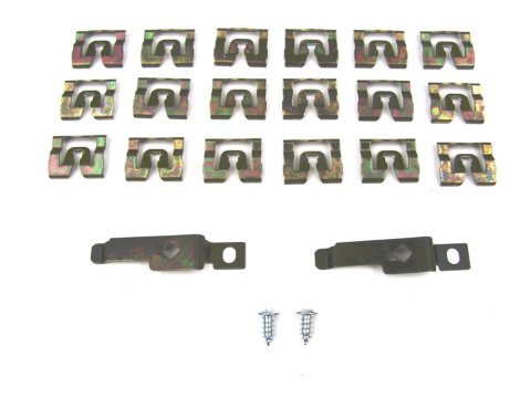Precision Replacement Parts Windshield Molding Clip Kits PCK-4427-71 1971-1974 Dodge Challenger/Barracuda (2Dr Coupe), Fits 2 door hardtop models - Ki
