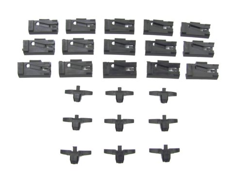 Precision Replacement Parts Windshield Molding Clip Kits PCK-457-83 1985-1992 Volvo 740/760/940/960, Kit, Windshield, 24 Piece Set