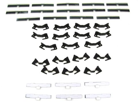 Precision Replacement Parts Windshield Molding Clip Kits PCK-474-84 1984-1989 Toyota Van, Kit, Windshield, 38 Piece Set