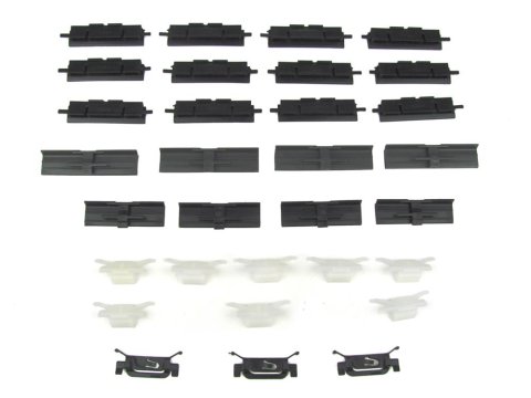 Precision Replacement Parts Windshield Molding Clip Kits PCK-479-84 1984-1985 Honda Accord (2Dr Hatchback), Kit, Windshield, 31 Piece Set