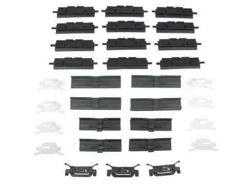 Precision Replacement Parts Windshield Molding Clip Kits PCK-480-84 1984-1985 Honda Accord (4Dr Sedan), Kit, Windshield, 31 Piece Set