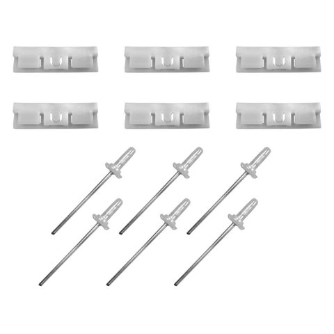 Precision Replacement Parts Windshield Molding Clip Kits PCK-4852-19 2019-2019 Toyota Avalon (4Dr Sedan), Kit, Windshield, 12 Piece Set