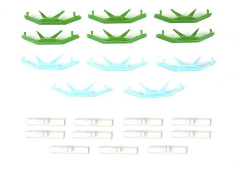Precision Replacement Parts Windshield Molding Clip Kits PCK-518-86 1986-1989 Toyota Celica, Kit, Windshield, 22 Piece Set