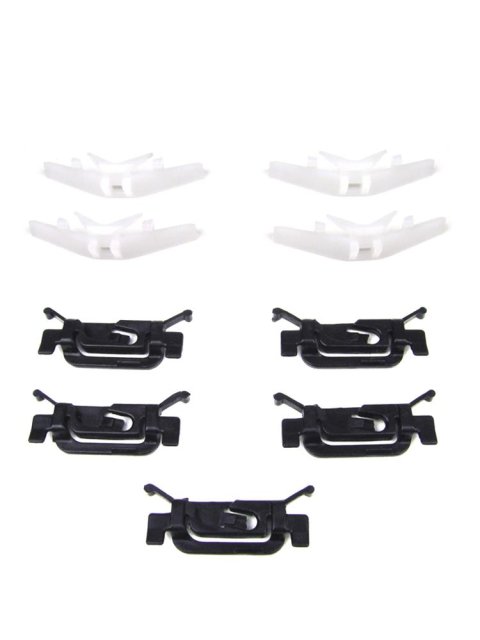 Precision Replacement Parts Windshield Molding Clip Kits PCK-519-86 1988-1989 Honda Accord (2Dr), Kit, Windshield, 9 Piece Set