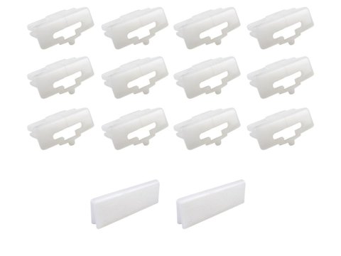 Precision Replacement Parts Windshield Molding Clip Kits PCK-536-86 1986-1989 Acura Integra (Hatchback), Kit, Windshield, 14 Piece Set