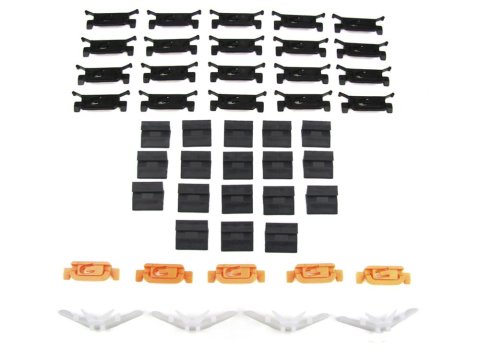 Precision Replacement Parts Windshield Molding Clip Kits PCK-537-86 1986-1990 Acura Legend (4Dr Sedan), Kit, Windshield, 48 Piece Set