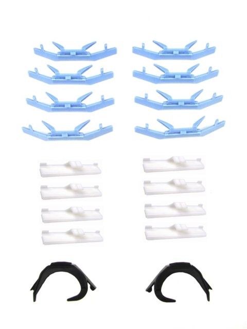 Precision Replacement Parts Windshield Molding Clip Kits PCK-546-87 1987-1991 Toyota Camry (4Dr), Kit, Windshield, 18 Piece Set