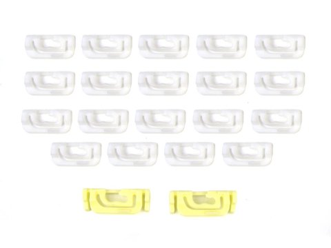 Precision Replacement Parts Windshield Molding Clip Kits PCK-563-87 1987-1990 Mitsubishi Van, Kit, Windshield, 21 Piece Set