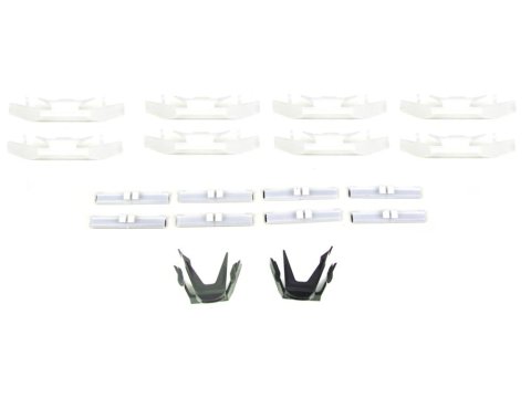 Precision Replacement Parts Windshield Molding Clip Kits PCK-599-88 1988-1993 Toyota Corolla (4Dr Wagon), Kit, Windshield, 18 Piece Set