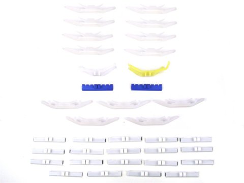 Precision Replacement Parts Windshield Molding Clip Kits PCK-608-89 1989-1992 Toyota Cressida (4Dr Sedan), Kit, Windshield, 36 Piece Set