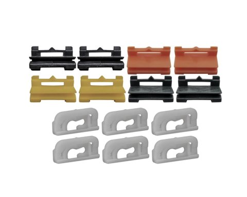 Precision Replacement Parts Windshield Molding Clip Kits PCK-665-90 1989-1994 Hyundai Sonata (4Dr Sedan), Kit, Windshield, 14 Piece Set