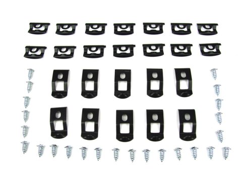 Precision Replacement Parts Windshield Molding Clip Kits PCK-671-66 1966-1967 Dodge Charger (2Dr Hardtop), Kit, Windshield, 48 Piece Set
