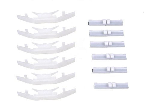 Precision Replacement Parts Windshield Molding Clip Kits PCK-694-92 1994-1996 Toyota Camry (2Dr Coupe), Kit, Windshield, 12 Piece Set
