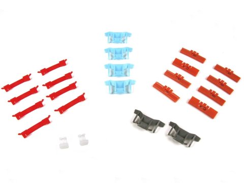 Precision Replacement Parts Windshield Molding Clip Kits PCK-703-92 1992-1995 Honda Civic (4Dr Sedan), Kit, Windshield, 24 Piece Set