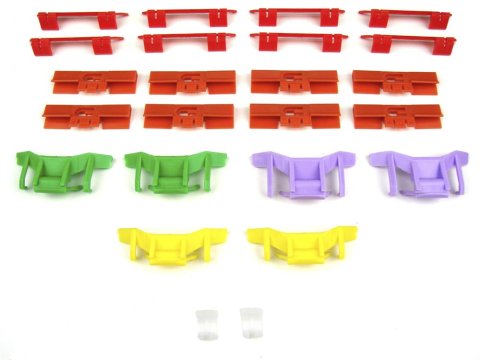 Precision Replacement Parts Windshield Molding Clip Kits PCK-705-92 1992-1995 Honda Civic (2Dr Hatchback), Kit, Windshield, 24 Piece Set