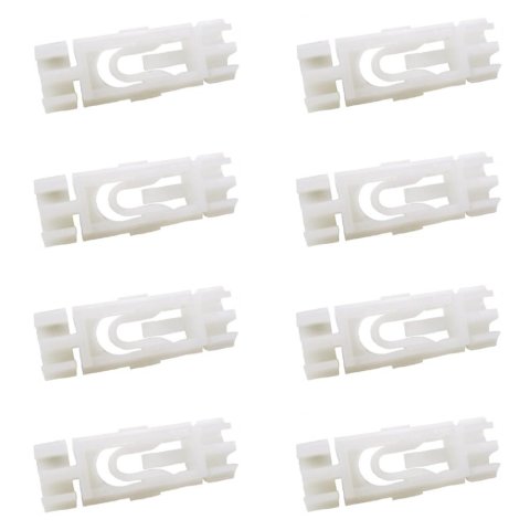 Precision Replacement Parts Windshield Molding Clip Kits PCK-728-93 1995-1993 Volkswagen Cabriolet (Convertible), Kit, Windshield, 8 Piece Set