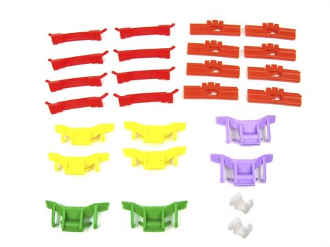 Precision Replacement Parts Windshield Molding Clip Kits PCK-732-93 1993-1995 Honda Civic (2Dr Coupe), Kit, Windshield, 26 Piece Set