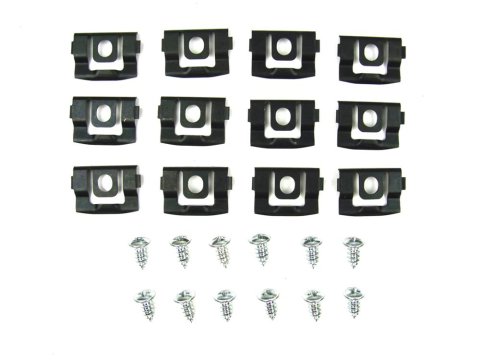 Precision Replacement Parts Windshield Molding Clip Kits PCK-758-70 1970-1974 Dodge Challenger (2Dr Hardtop), Kit, Windshield, 24 Piece Set