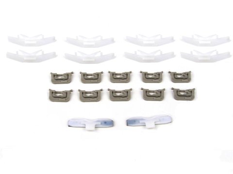 Precision Replacement Parts Windshield Molding Clip Kits PCK-776-92 1992-1996 Mitsubishi Diamante (4Dr Sedan), Kit, Windshield, 20 Piece Set