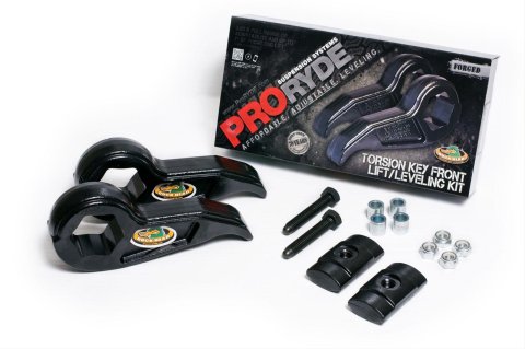 ProRYDE Duck Head Torsion Key Leveling Systems 64-1400G Suspension Lift, Bar Key, 2.25 in. Front, Chevy, GMC, Kit