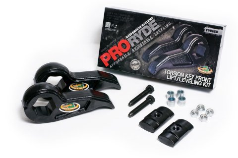 ProRYDE Duck Head Torsion Key Leveling Systems 64-1450G Suspension Lift, Bar Key, 2.250 in. Front, Chevrolet, GMC, Kit