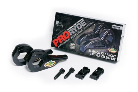 ProRYDE Duck Head Torsion Key Leveling Systems for 2002-2005 RAM 1500 - 64-2000D Suspension Lift, Bar Key, 3.0 in. Front, Dodge, Kit