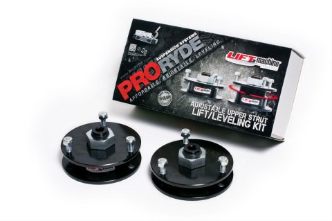 ProRYDE LIFTMachine Adjustable Leveling Kits 74-1500G Suspension Lift, Front Spacer, Chevy, GMC, Kit
