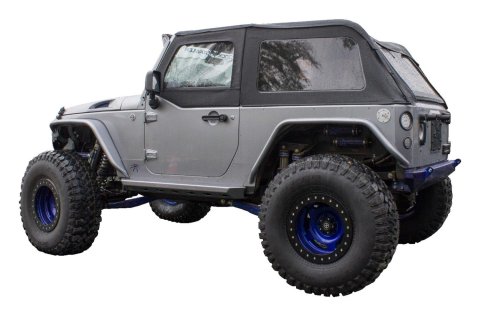 RT Off-Road Bowless Soft Tops for 2007-2017 WRANGLER, 2018 WRANGLER JK - BRT20035T Top