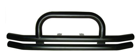RT Off-Road Double Tube Bumpers RT20006 Bumper, Tube, Front, Steel, Black Powdercoated, Jeep, Each