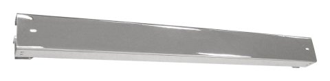 RT Off-Road Bumpers RT20012 Bumper, Rear, Fabricated, Steel, Chrome, Jeep, Each