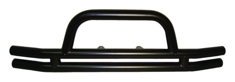 RT Off-Road Double Tube Bumpers RT20018 Bumper, Tube, Front, Steel, Black Powdercoated, Jeep, Each