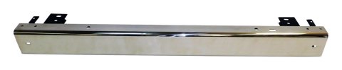 RT Off-Road Bumpers RT20022 Bumper, Stock Style, Rear, Stainless Steel, Natural, Jeep, Each