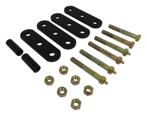 RT Off-Road Shackle Kits RT21021 Leaf Spring Shackles, Greasable, Raised, Jeep, Kit