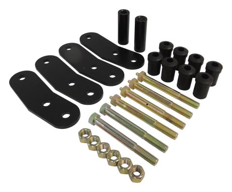 RT Off-Road Shackle Kits RT21022 Leaf Spring Shackle, Greasable, Rear, Raised, Jeep, Each