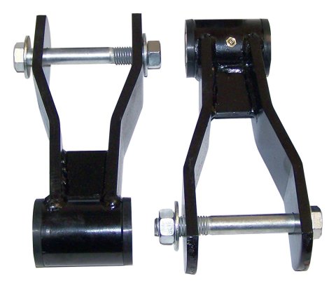 RT Off-Road Shackle Kits RT21045 Shackles, Greasable, Rear, Raised, Jeep, Kit