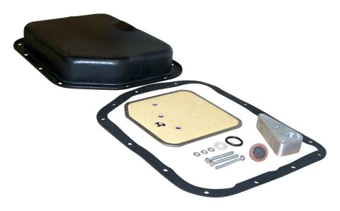 RT Off-Road Transmission Pans RT24001 Automatic Pan, Deep, Steel, Black, Chrysler, Torqueflite A-904, Torqueflite A-999, Kit